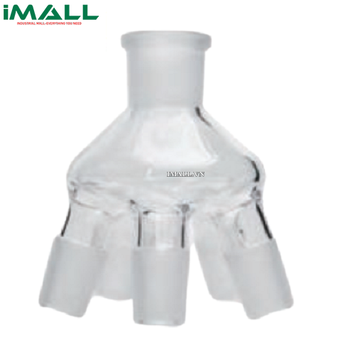 Bình chưng cất 5 cổ DLAB 18900194 (50mL; NS 29/32)