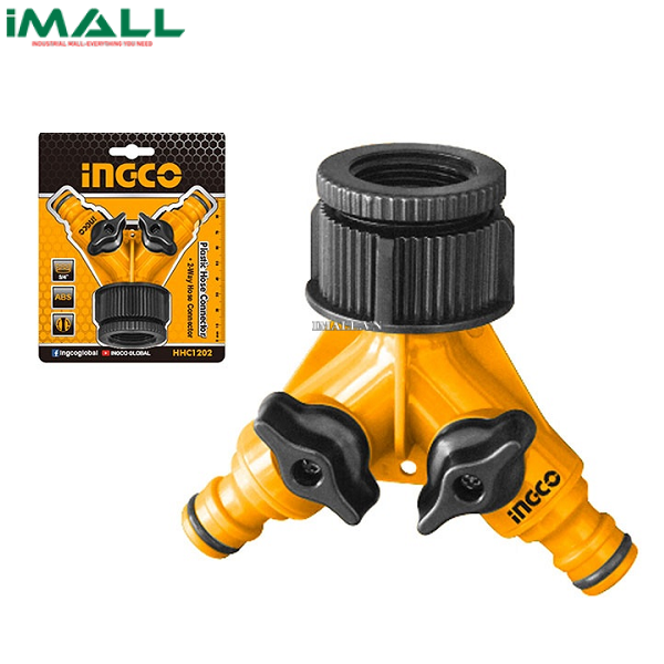 Đầu nối ống nước 2 đầu Ingco HHC1202