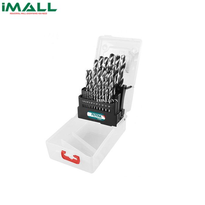 Bộ mũi khoan kim loại HSS 25 chi tiết Total TACSD0251