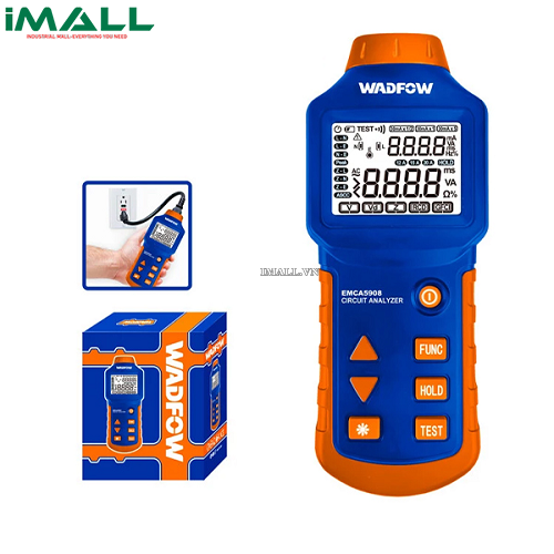Thiết bị kiểm tra dòng rò RCD/LOOP (AC 85~265V) Wadfow WDM9502