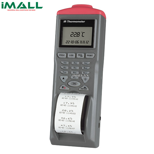 Thiết bị đo nhiệt độ hồng ngoại PCE JR 911 (-40°C~500°C, 8: 1, tích hợp máy in)