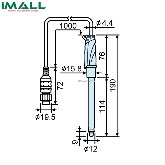 TOA DDK GST-5841S PH electrode