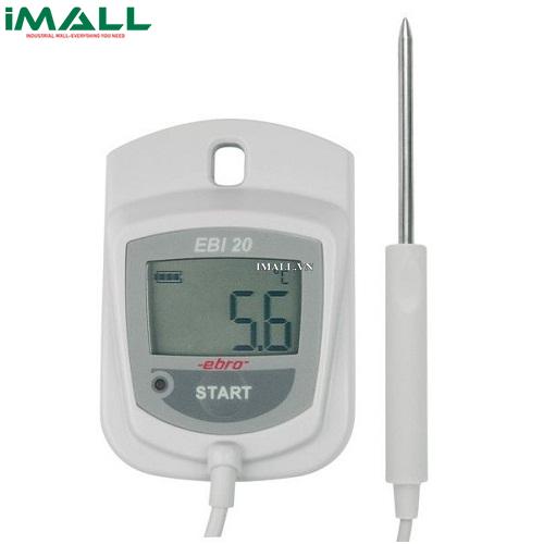 Thiết bị ghi nhiệt độ hiển thị số + đầu đo ngoài EBRO EBI 20-TE1 (1601-0043) (-30~60C)