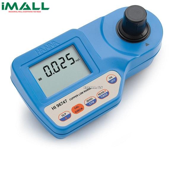 Máy đo Đồng thang đo thấp HANNA HI96747C (0.000 ~ 1.500 mg/L)
