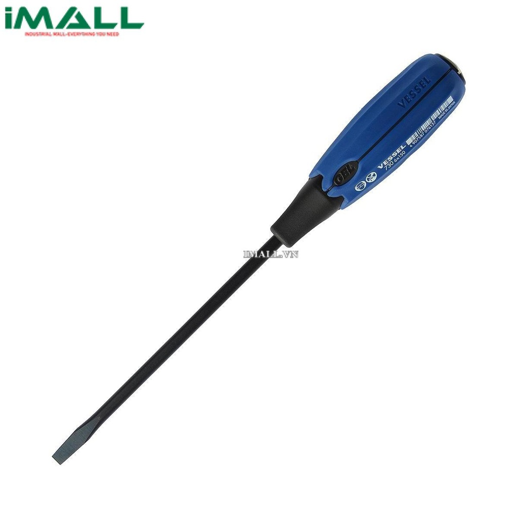 Tô vít 2 cạnh cán nhựa mềm Vessel 730 (6x150mm)
