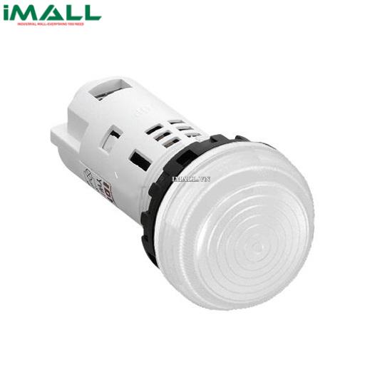 Đèn báo IDEC YW1P-2UQM3W 220V 22mm (trắng)