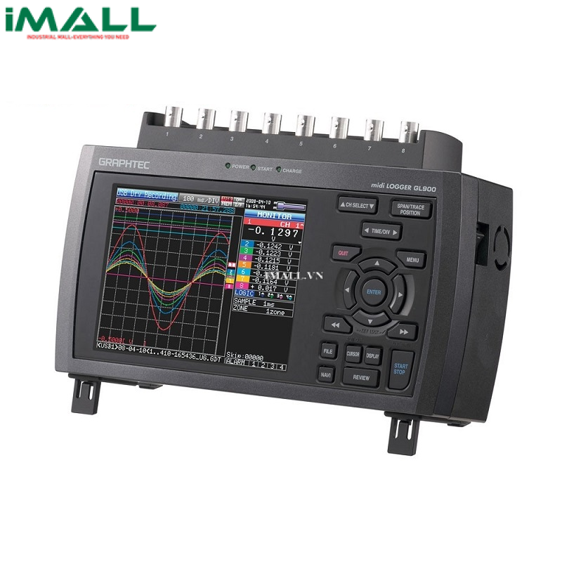 Bộ ghi dữ liệu Graphtec GL900-8 (8 kênh)