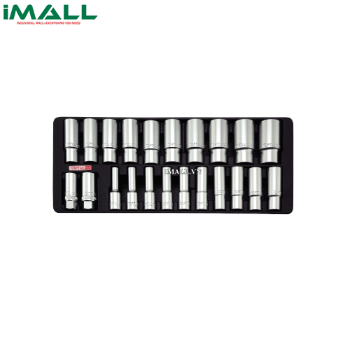Bộ tuýp dài 1/2" (dài) 8 -31mm 22 món TOPTUL GAAT2204