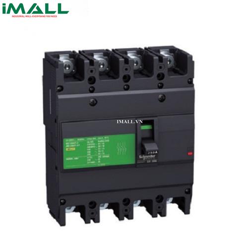MCCB Schneider EZC250N4100 (100A 25kA 4P)
