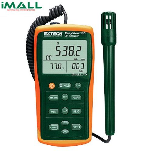 Máy đo khí CO2, nhiệt độ, độ ẩm, điểm sương Extech EA80 (dataloger)