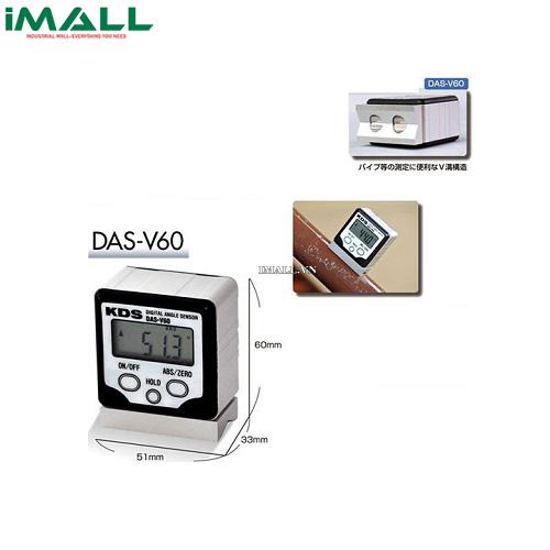 Thước thủy kỹ thuật số chân V KDS DAS-FV60