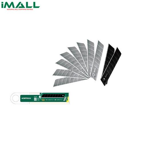 Lưỡi dao rọc thẳng thép 18mm Sata 93433A