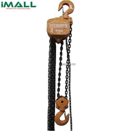 Palăng xích công nghiệp kéo tay 3m 3.0 tấn CFCooper 705042N