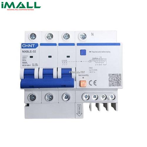 RCBO Chint NXBLE-32 16A 3P+N 30mA 6kA