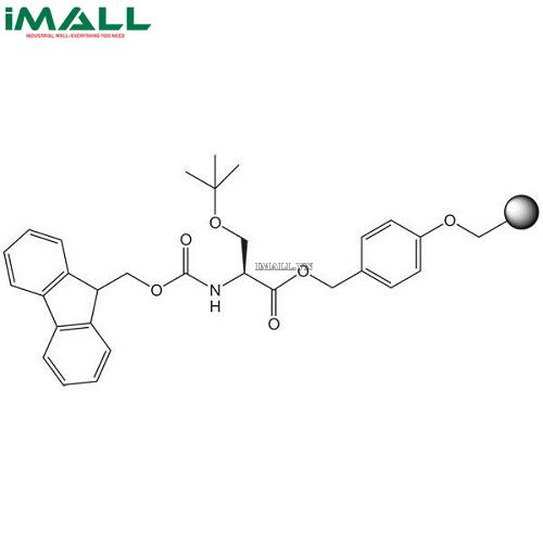 Hóa chất Fmoc-Ser(tBu)-Wang resin LL (100-200 mesh) (Chai thủy tinh 1g) Merck 8561160001