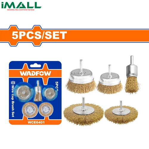 Bộ 5 chén và bánh cước 1",2",3" Wadfow WCE6401
