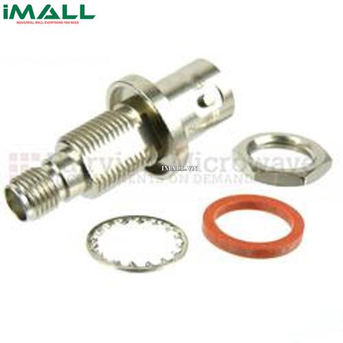 Đầu chuyển đổi Fairview Microwave SM4705 (4 Ghz, Bulkhead SMA Female - BNC Female)