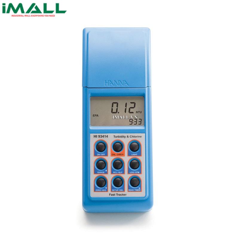 Máy Đo Độ Đục Và Clo Trong Nước Sạch HANNA HI93414-02 (1000 NTU, 5.00 mg/L Clo)