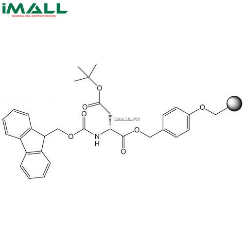 Hóa chất Fmoc-D-Asp(OtBu)-Wang resin (100-200 mesh) (Chai thủy tinh 1g) Merck 8561590001