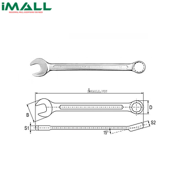 Cờ lê vòng miệng YATO YT-0359