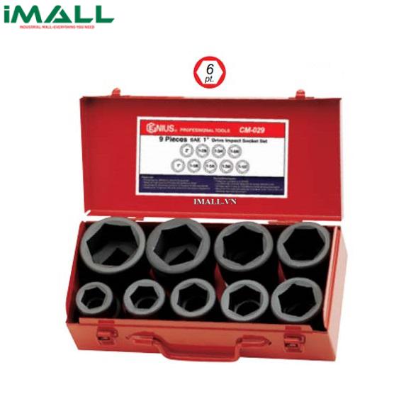 Bộ Khẩu Dùng Cho Súng 1'' GENIUS CM-029 (9 Chiếc 1"~2")