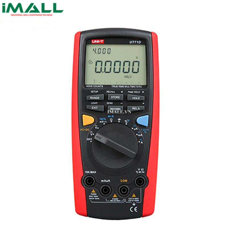 Đồng hồ vạn năng UNI-T UT71D (0.025%, 1000V, 10A, True RMS)