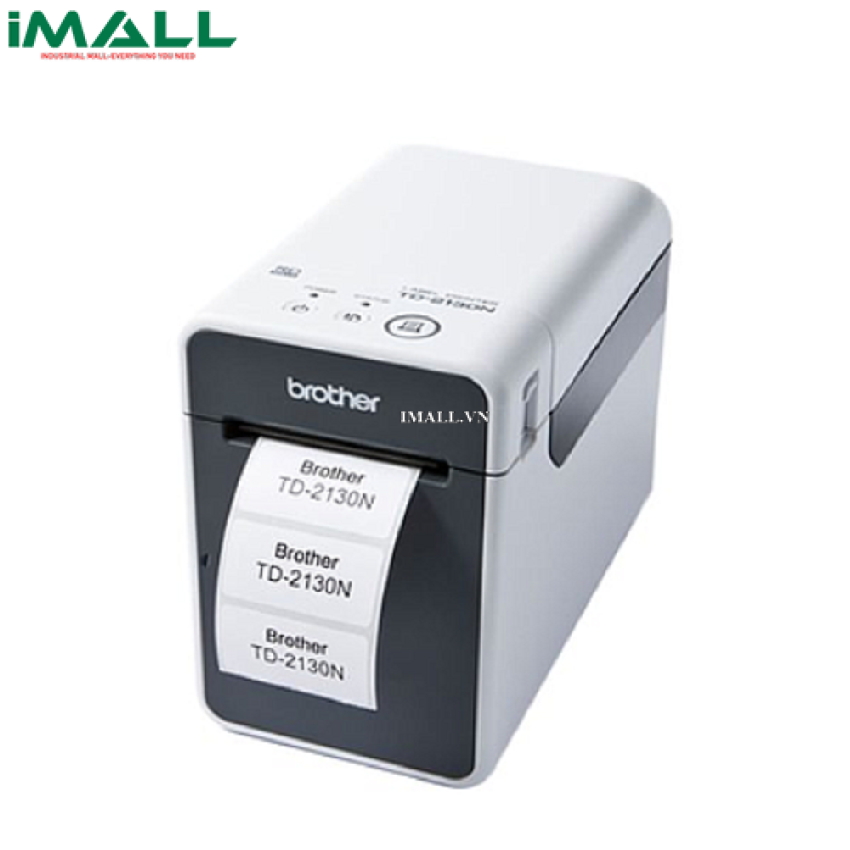 Máy in nhãn giấy &amp; hóa đơn. Khổ ngang tối đa 56mm. Kết nối Máy tính, WiFi, Bluetooth Brother TD-2130N