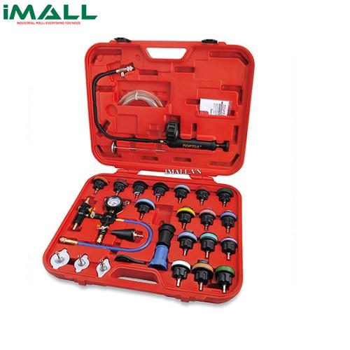 Bộ kiểm tra áp suất tản nhiệt đa năng 28PCS & Bộ hệ thống làm mát loại chân không TOPTUL JGAI2801