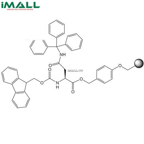 Hóa chất Fmoc-Asn(Trt)-Wang resin LL (100-200 mesh) (Chai thủy tinh 1g) Merck 8561060001