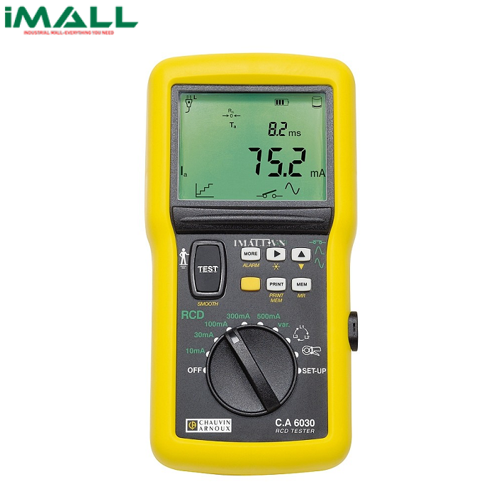 Máy kiểm tra lắp đặt điện RCD Chauvin Arnoux C.A 6030 (P01191511)