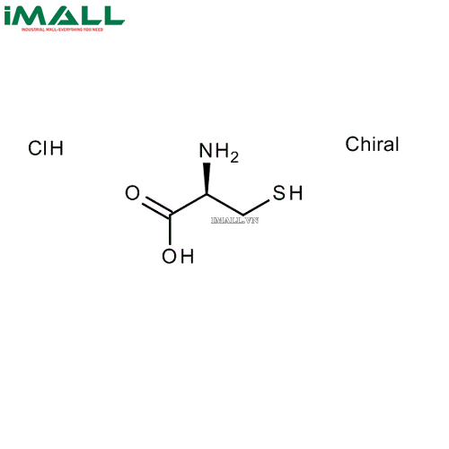 Hóa chất L-Cysteine hydrochloride monohydrate cho phân tích hóa sinh (C₃H₈ClNO₂S * H₂O, Chai nhựa 25g) Merck 1028390025