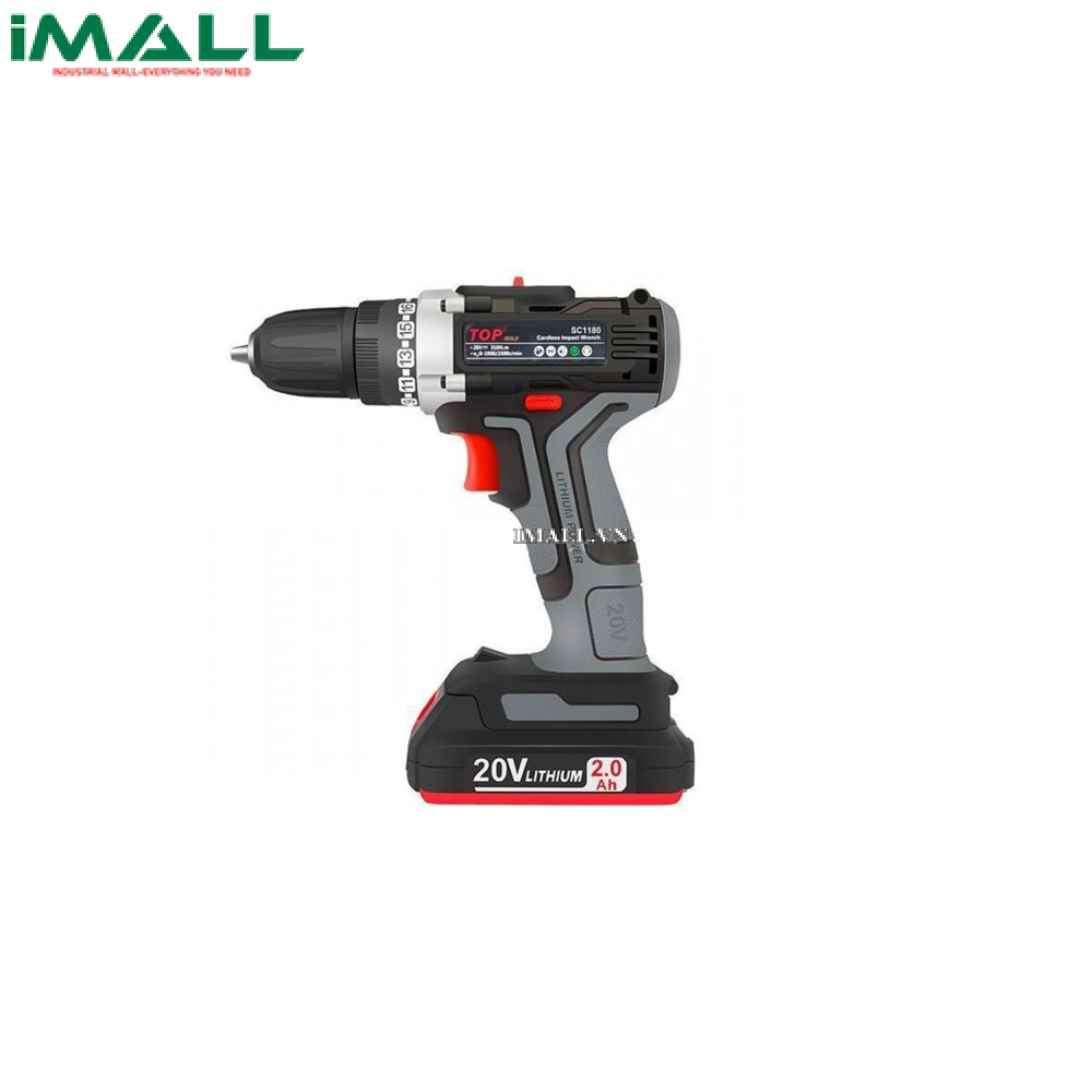 Máy khoan vặn vít dùng pin 20V TOP SC1180