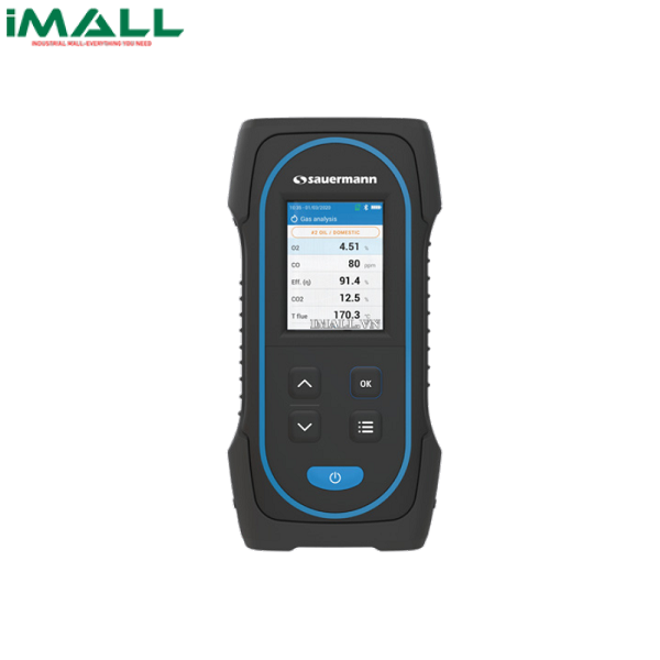 Máy đo khí thải Sauermann SICA 030 KIT 2BS (27498, cảm biến O2, CO CO2)