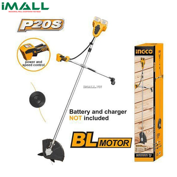 Máy cắt cỏ dùng pin Ingco CSTLI20018 (40V )