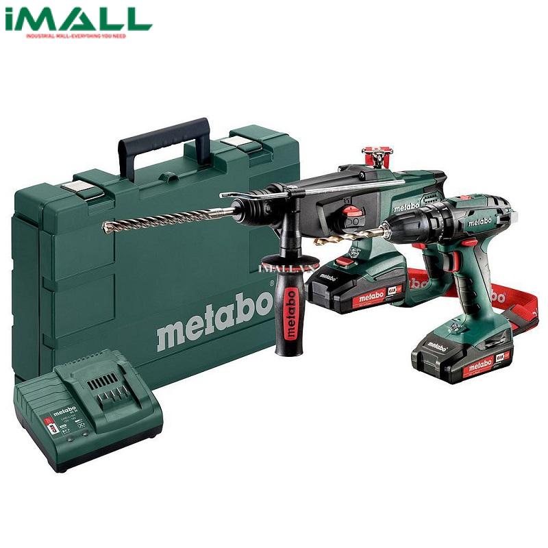 Bộ 2 máy khoan không dây METABO COMBO SET 2.3.4 18 V (SB18+KHA18 ) 685090000