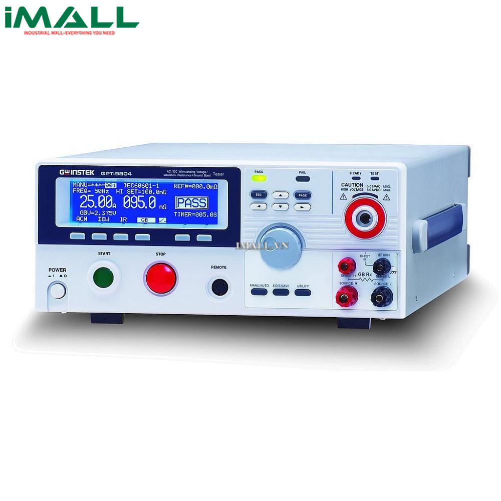 Máy kiểm tra an toàn điện GW INSTEK GPT-9804+GPIB (OPT. 01 GPIB INTERFACE CARD)
