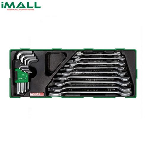 Bộ cờ lê vòng miệng và lục giác (AAEJ: 6x7~22x24 mm, GAAL0910) TOPTUL GTA1804