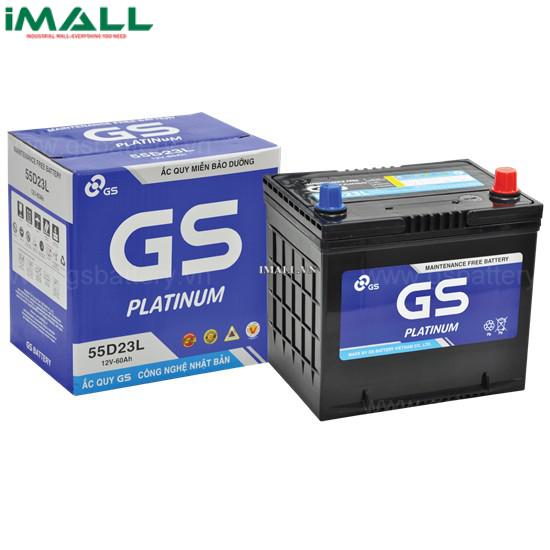 Bình ắc quy GS MF 55D23L (12V-60AH)