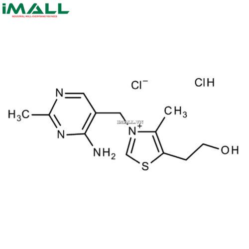 Hóa chất Thiamine chloride hydrochloride cho hóa sinh (C₁₃H₂₀Cl₂N₄O, chai nhựa 25g)  Merck 1081810025