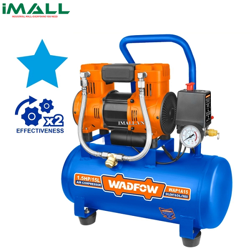 Máy nén khí (không dầu) 1100W-24L Wadfow WAP1A24