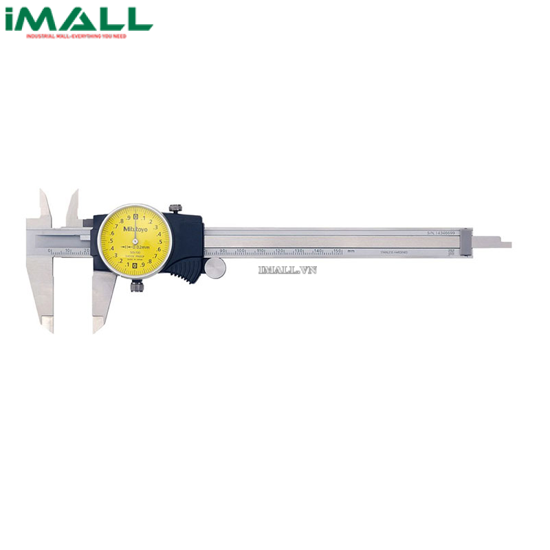 Thước cặp đồng hồ Mitutoyo 505-682 (0-200mm/ 0.01mm)