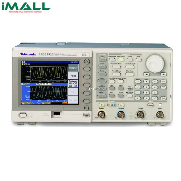 Máy phát xung Tektronix AFG3252C (240 MHz, 2CH, 250MS/s-2GS/s)