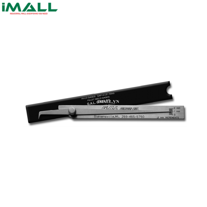 Thước đo hố bề mặt hàn hệ met (Pit Gage) G.A.L CAT 5F