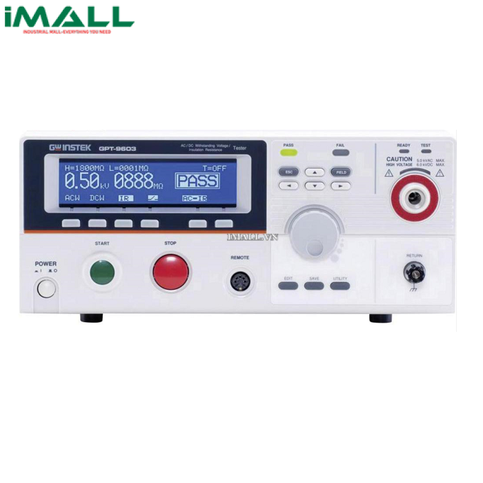 Máy kiểm tra an toàn điện GW INSTEK GPT-9802 (5kVAC, 6kVDC, 200VA)