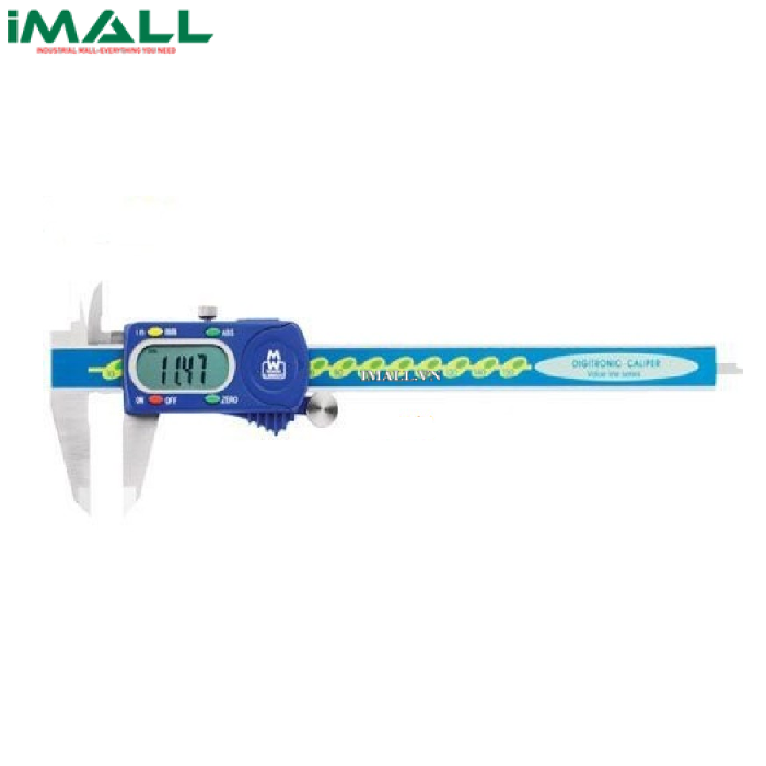 Thước cặp điện tử MOORE & WRIGHT MW110-20DBL (0-200mm/ 0-8”/0.01mm)