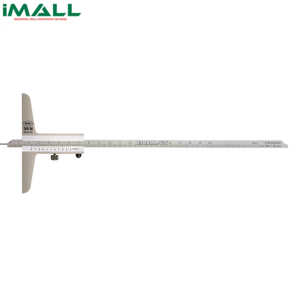 Thước đo độ sâu Mahr 30N (4127200, 0-80mm, 0.05mm)