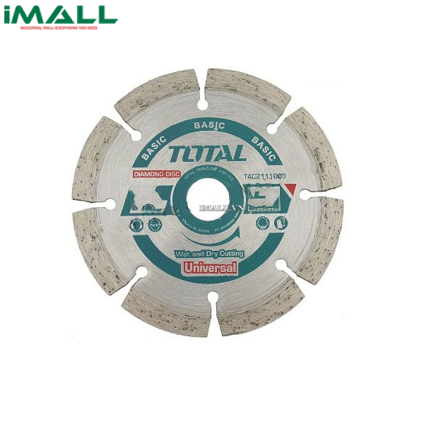 Đĩa cắt gạch khô có phủ hợp kim nhân tạo (110x20mm) Total TAC2111103