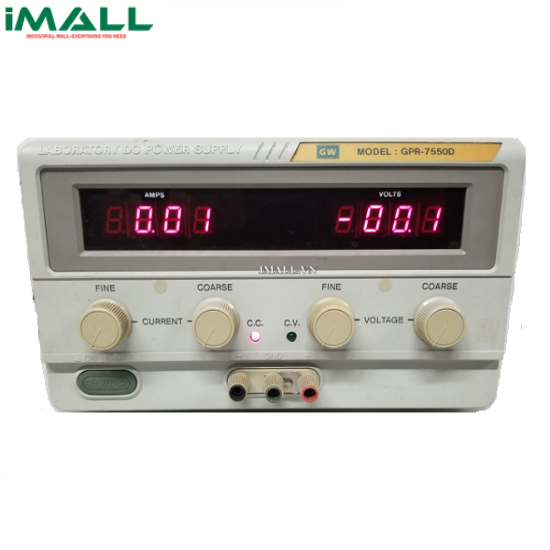 Nguồn DC tuyến tính GW instek GPR-7550D (75V, 5A, 375W)