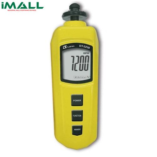 Máy đo tốc độ vòng quay động cơ tiếp xúc và laser LUTRON DT-2230 (0,5~19,999 rpm)