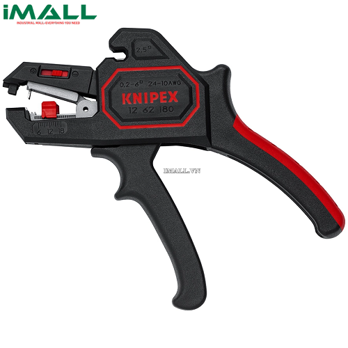 Kìm Tách Cáp Điện Tự Căn Chỉnh Tiết Diện 0.2 - 6.0 mm² Knipex 12 62 180